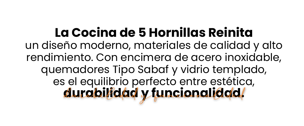 Reinita - Cocina 5H REB6080