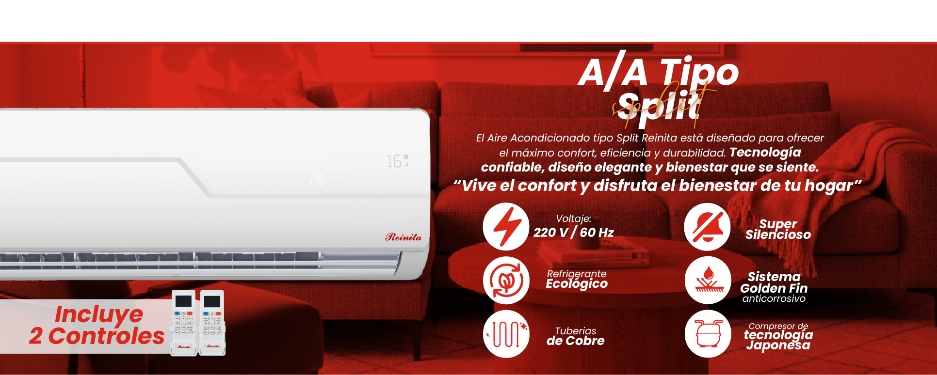 Reinita - Aire Split RE25B01SAC